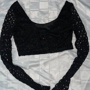 🎉 Bundle Deal: 4 for $20! 🎉 black lace shrug